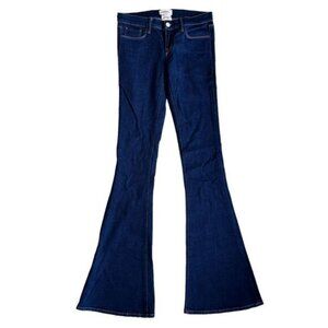 L’AGENCE X Revolve Dark Wash Long Length Boot Flare Jeans Size 25